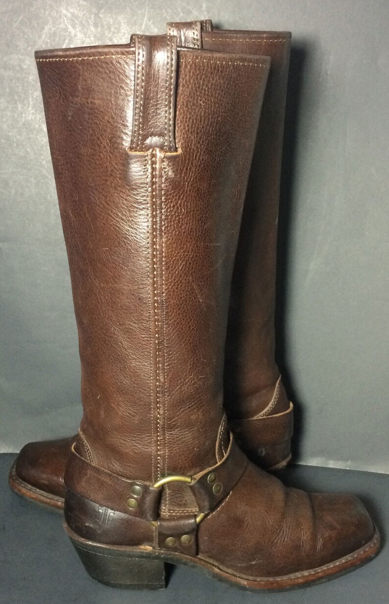 Women/'s Frye Boot 77329 TAN Harness 15R Tan