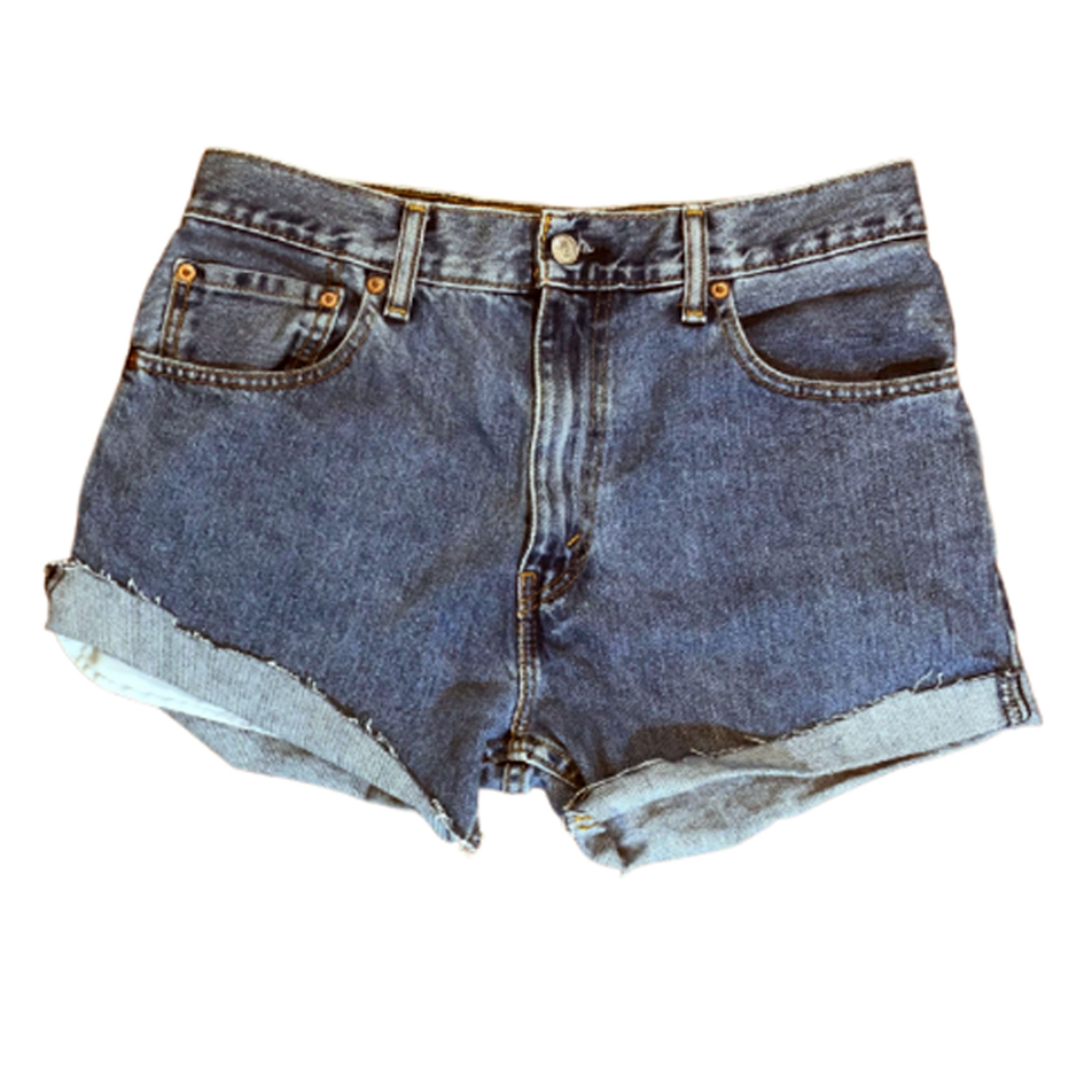 LEVI'S 517 HIGH WAISTED Cut off Cuffed 