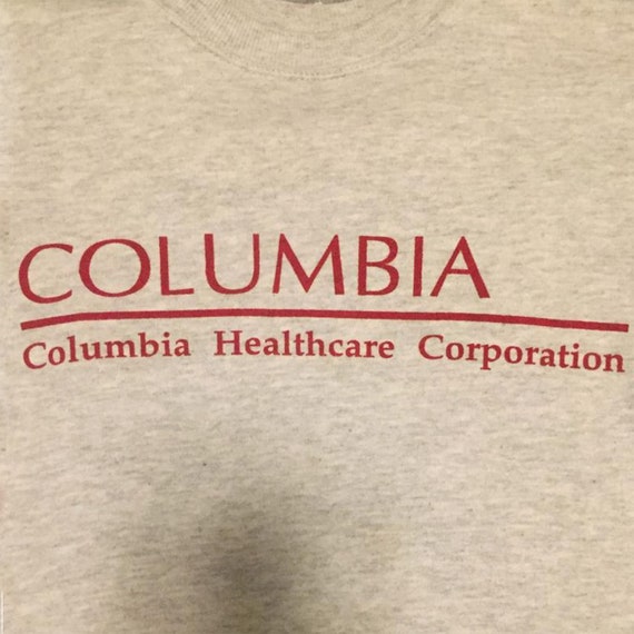 COLUMBIA HEALTHCARE Corporation Gray Sweatshirt M… - image 3