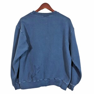 VINTAGE OARSMAN 913 Blue Embroidered Sweatshirt Men's Size L image 4