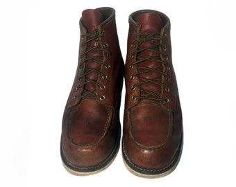 FRYE 87460 NOLAN CHUKKA Mid Lace Brown Leather Work Boots  display picture 2