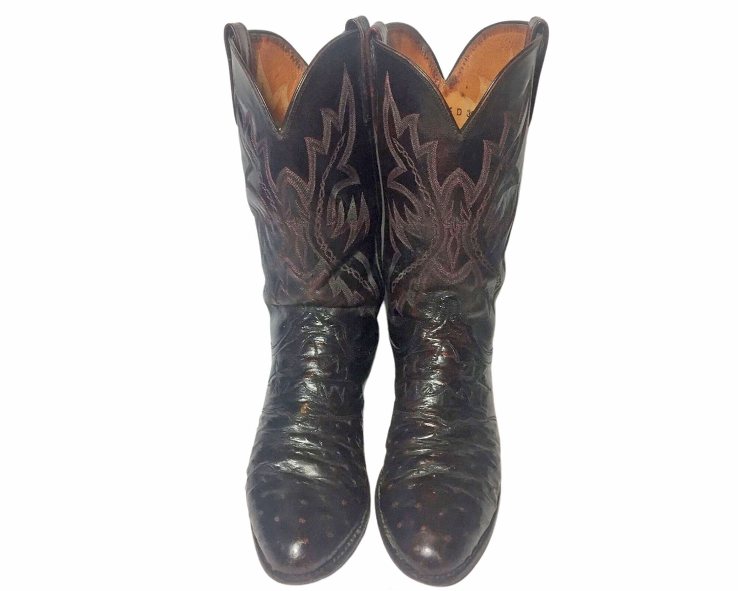 Mens Cowboy Boots 9.5 - Etsy