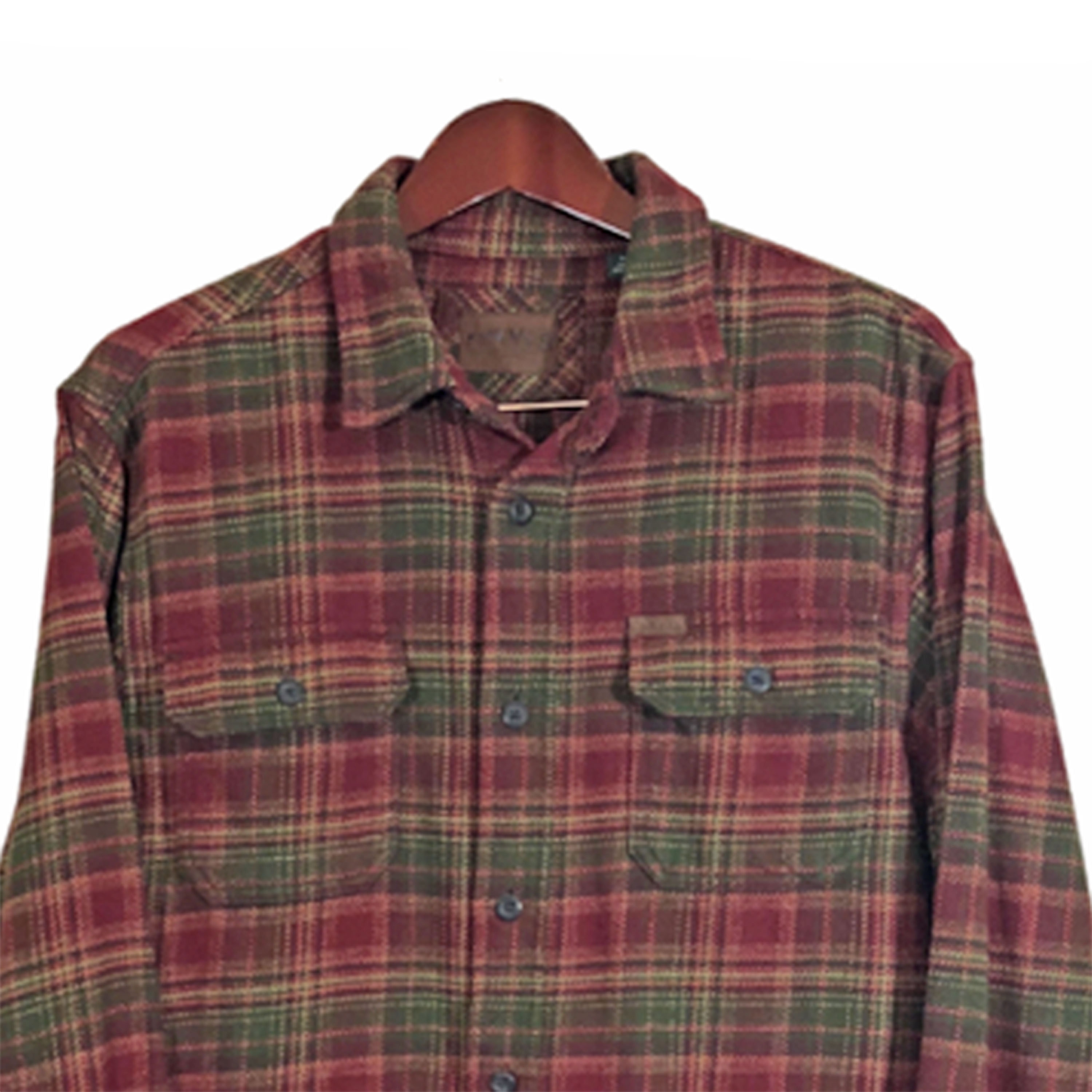 NEW! Orvis - Heavy Weight Flannel Shirts - Plaid - Red, Green, Navy, & Brown