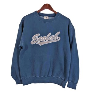 VINTAGE OARSMAN 913 Blue Embroidered Sweatshirt Men's Size L image 1