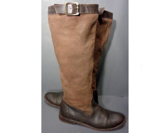 frye canvas boots