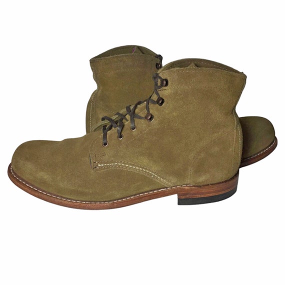 wolverine suede boots