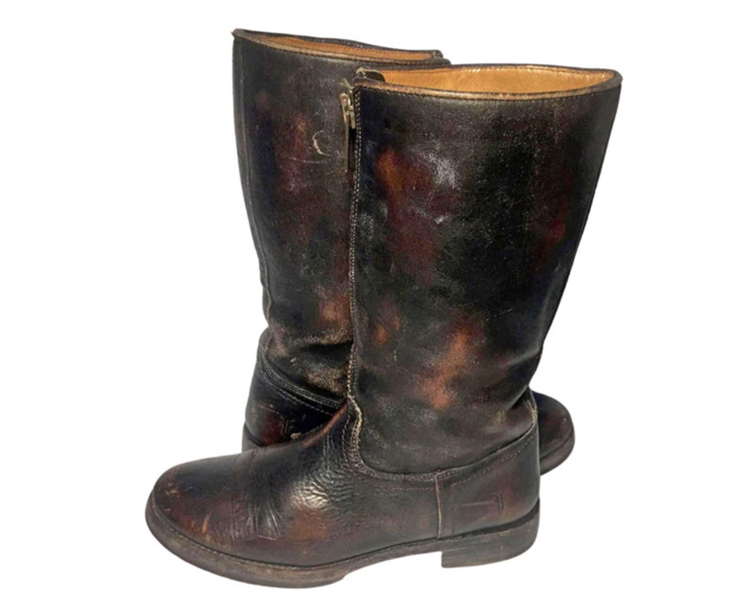 Frye officer boot hotsell