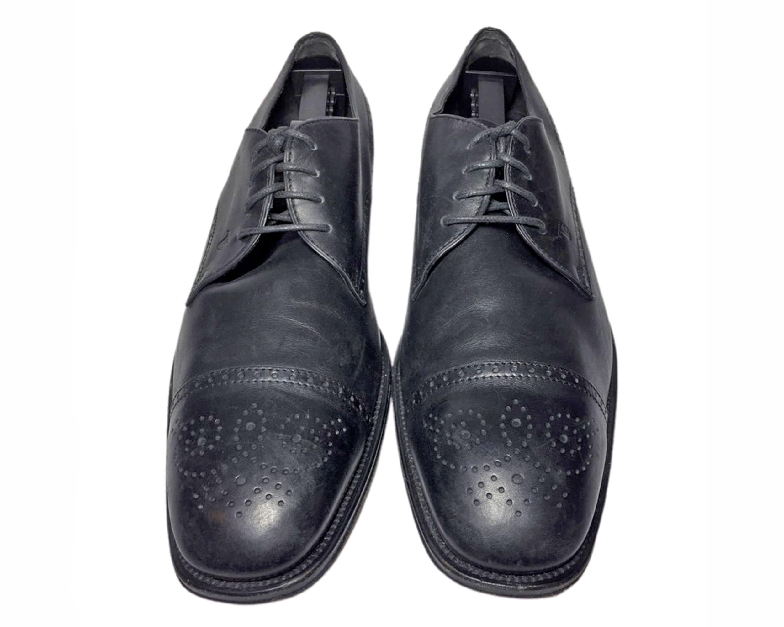 TOD\'S Brogues Black Dress Shoes 8‎ Wingtip Derby Made In Italy Classic form. Modern authority. TODS Size: 42/8 Price: 6500 main image 4
