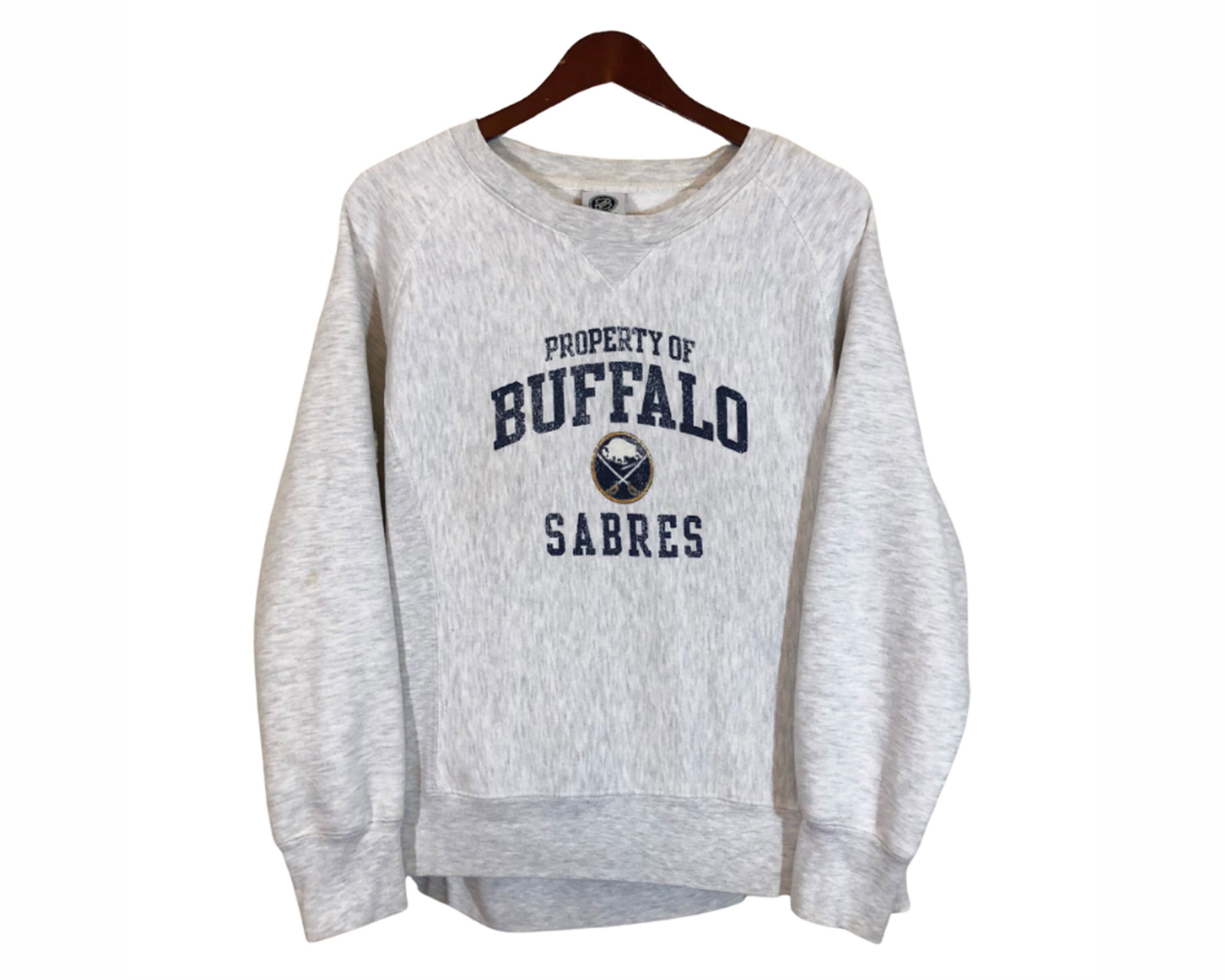 BUFFALO SABRES N.H.L. Gray Sweatshirt 
