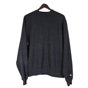 CHAMPION GRAY SWEATSHIRT Tamaño Masculino L // Sport Athletic // Baloncesto de Fútbol de Béisbol