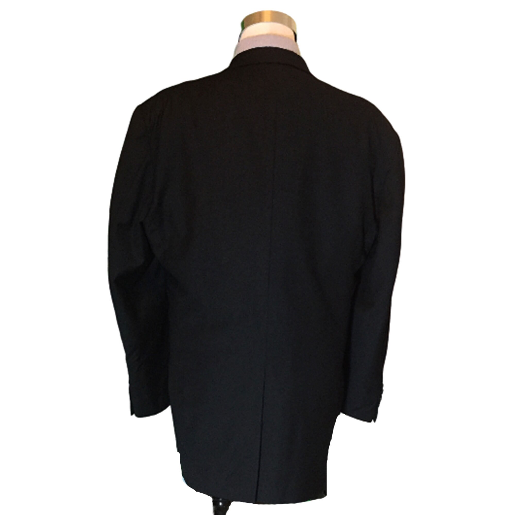 BROOKS BROTHERS Black Wool Jacket Blaze Men's Size 45 L - Etsy