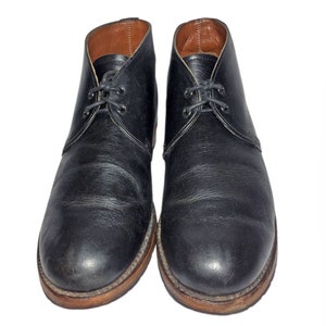 RED WING® 9024 HERITAGE Beckman Black Leather Lace Up Boots boot Men Size 11.5 || Chukka Lace Up Combat Military Army