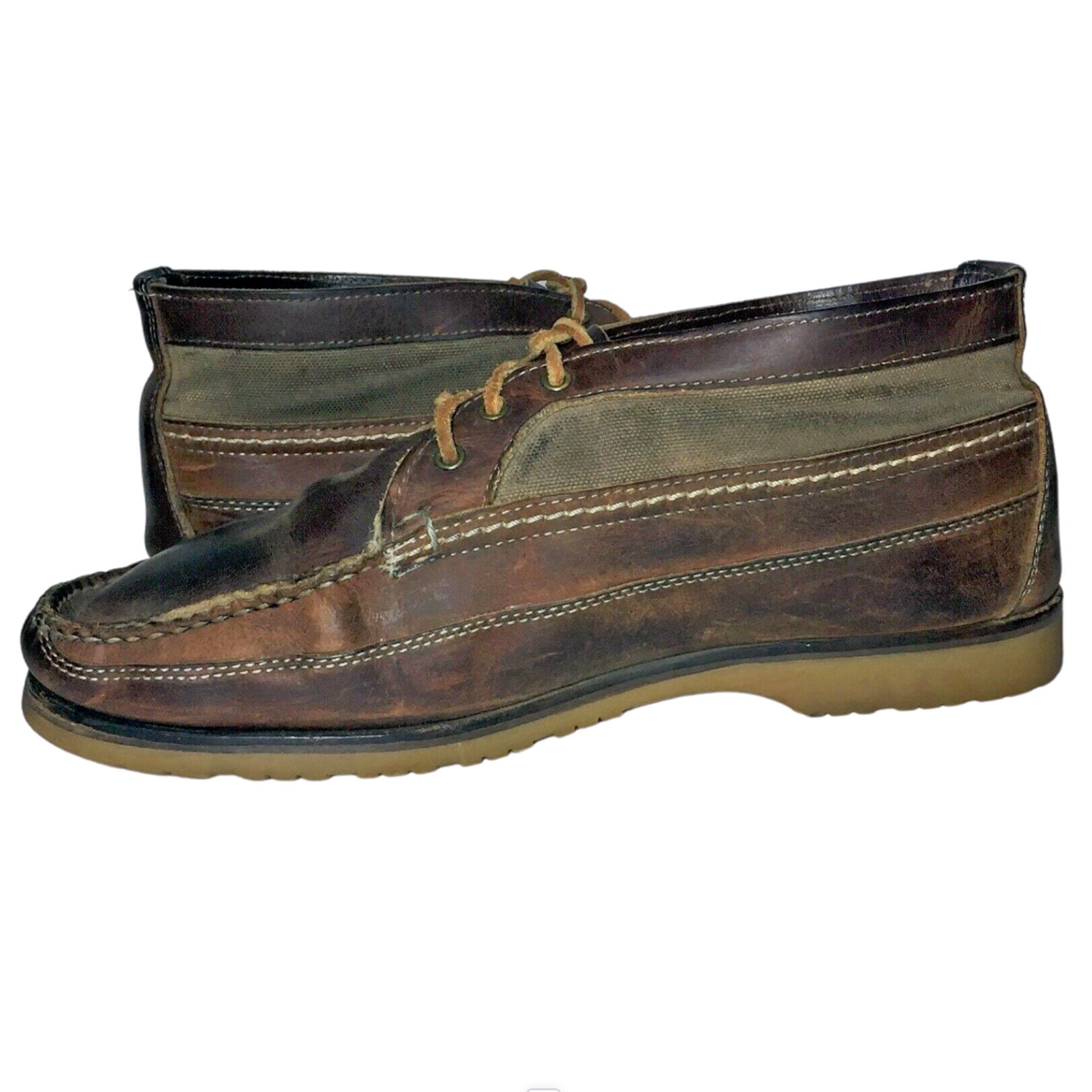 Red Wing Wabasha Chukka - Mens Size 12 Vtg Red Wing Wabasha Chukka Shoes/boots Brown | Mercari main image 4