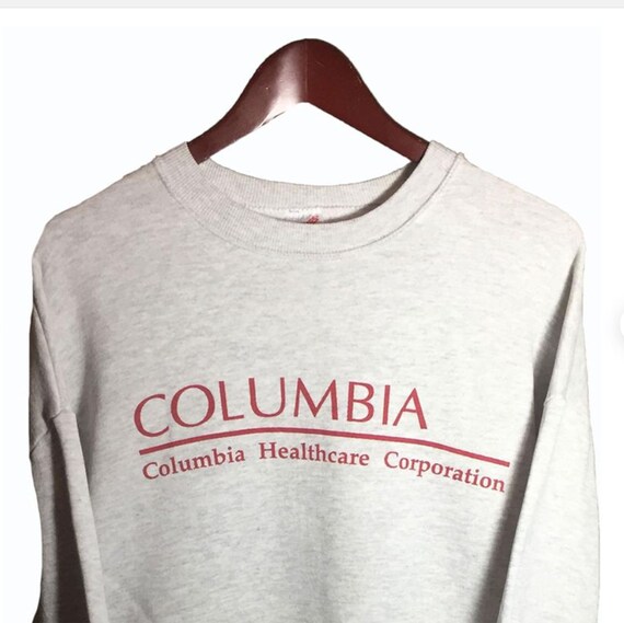 COLUMBIA HEALTHCARE Corporation Gray Sweatshirt M… - image 2