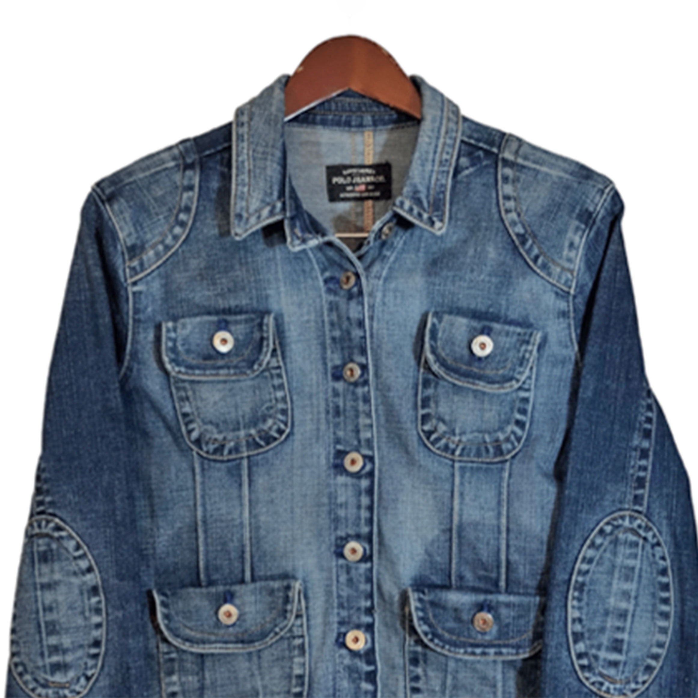 RALPH LAUREN Polo Jeans Co Blue Denim 