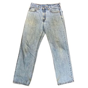LEVI&#39;S 550 RED TAB Blue Jeans Size 33x32