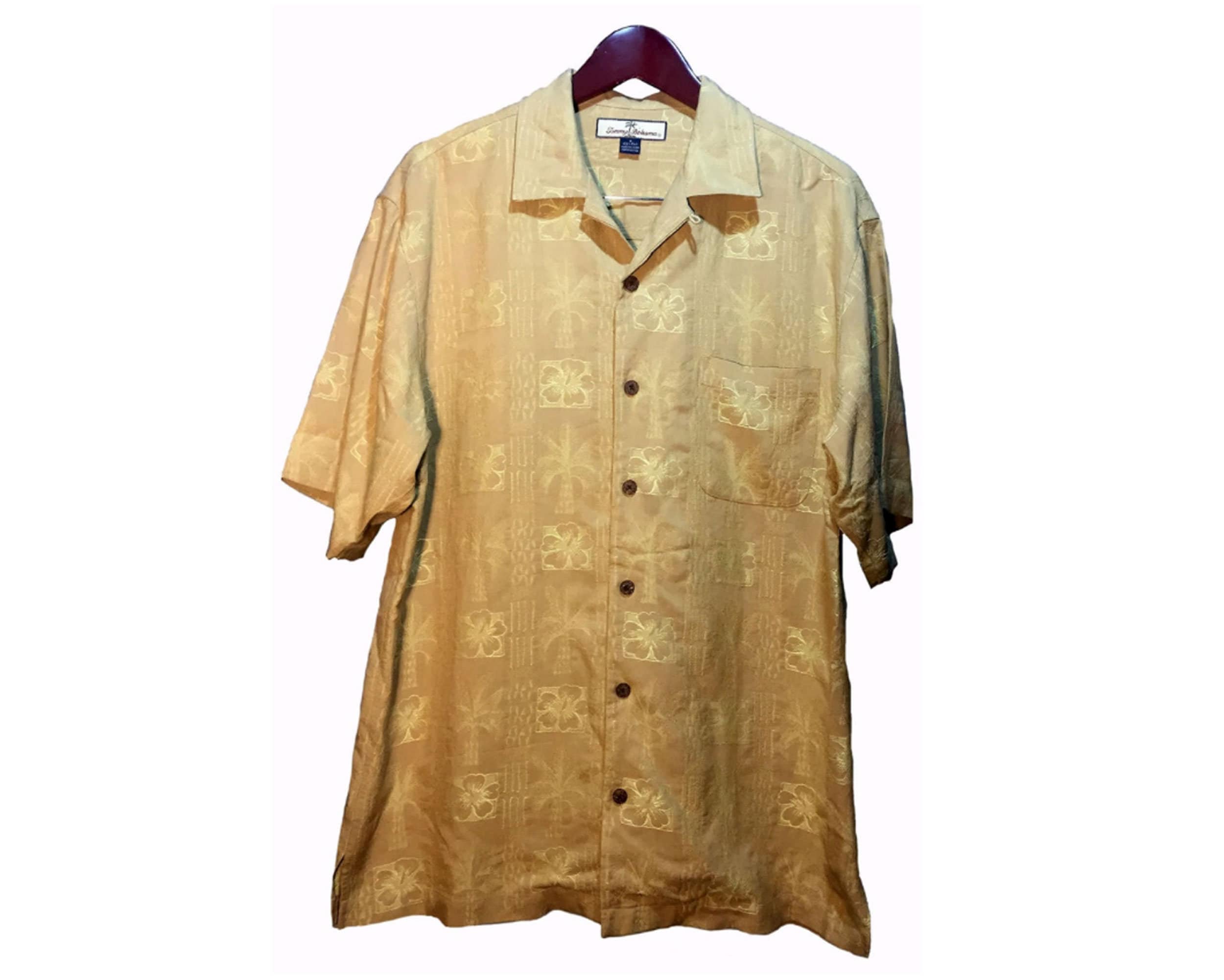 古着 “ Bahama” Hawaiian Shirt Tommy Bahama Vintage Silk Hawaiian Shirt - Etsy
