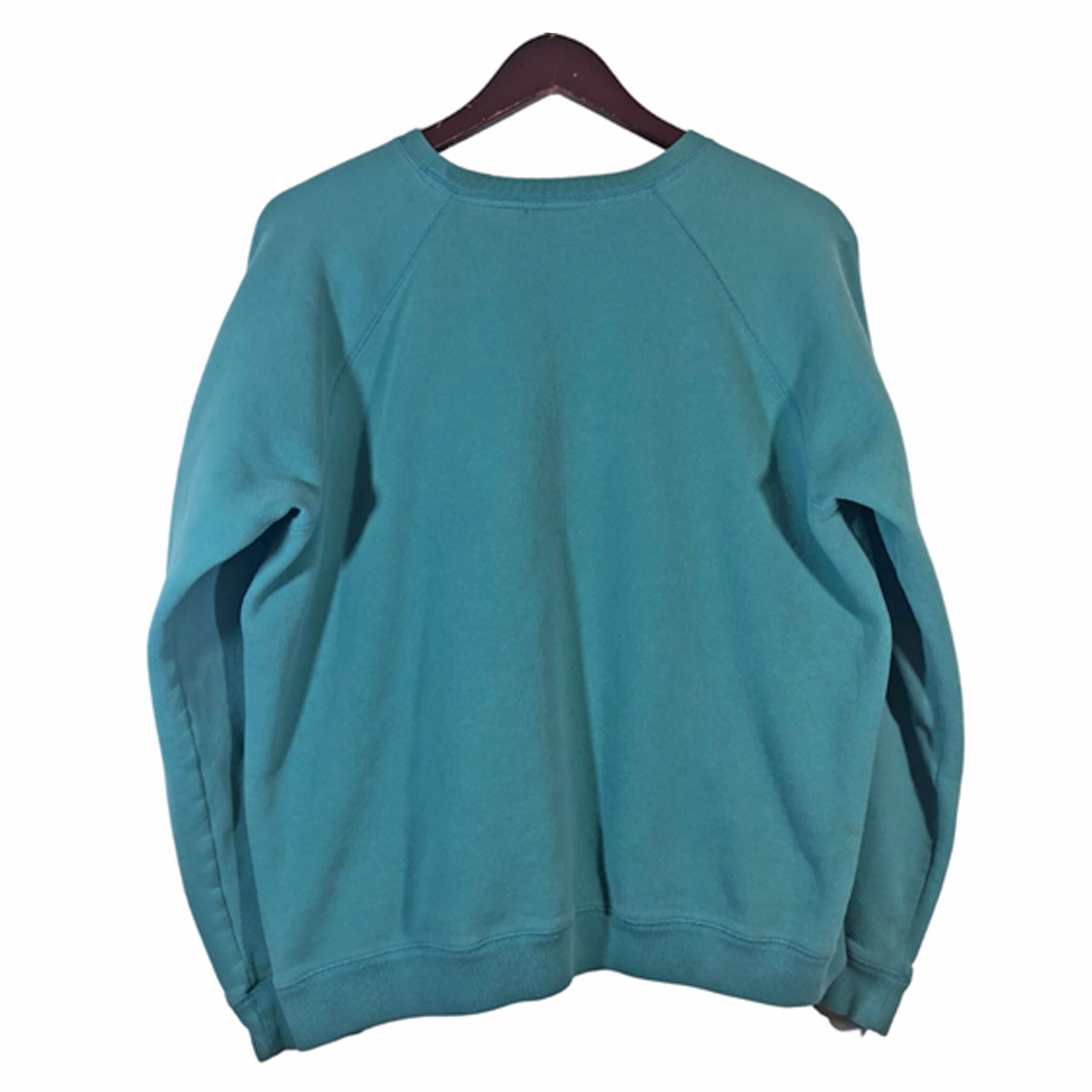 IZOD Green Embroidered Sweatshirt Women 