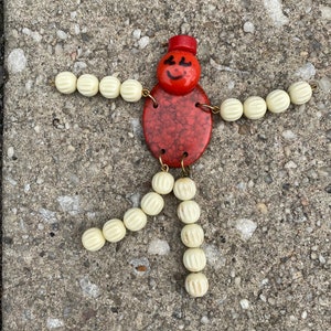 Handmade Bake-lite replica pin face