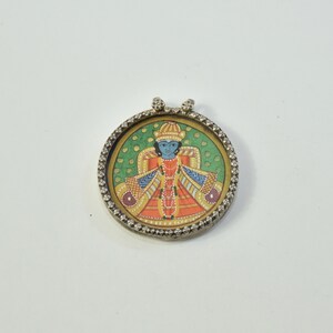 Hand Painted Indian Pendent