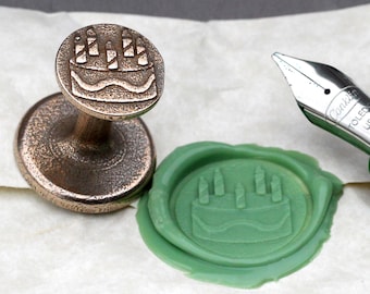 Birthday Cake Wax Seal