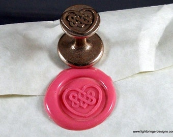 Celtic Heart Wax Seal