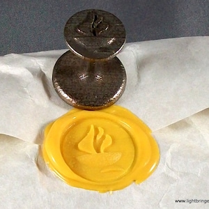 Chalice Wax Seal Unitarian Universalist, UU image 1