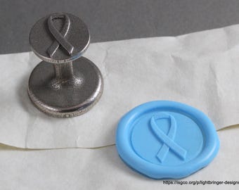 Awareness Ribbon Wax Seal