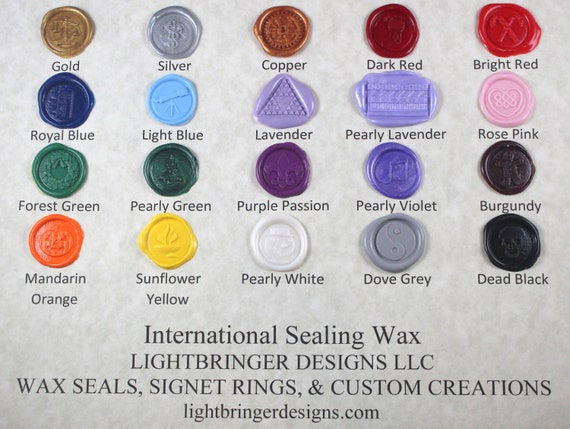 International™ Sealing Wax (5 sticks/about 50-60 seals)