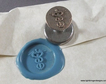 Doctor's Staff (Caduceus) Wax Seal
