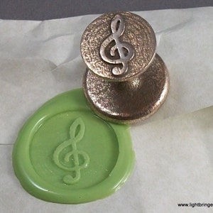 Treble Clef Wax Seal