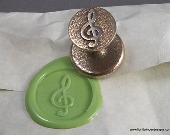 Treble Clef Wax Seal