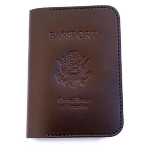 Leather Passport Holder Leather Passport Wallet Passport - Etsy