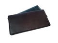 Personalized Leather Checkbook Cover: Full Grain Veg Tan