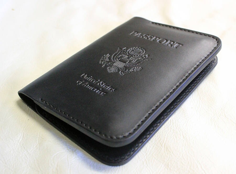 Leather Passport Holder Leather Passport Wallet Passport Etsy Canada