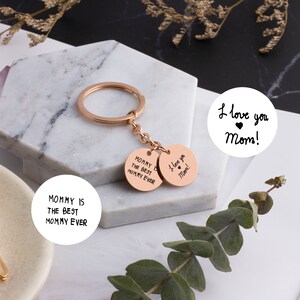 18mm Custom Handschrift memorial Charm Pensioen Gift Keepsake Gold Charm Hanger RVS Sleutelhanger Lanyards Holder Signature Gift