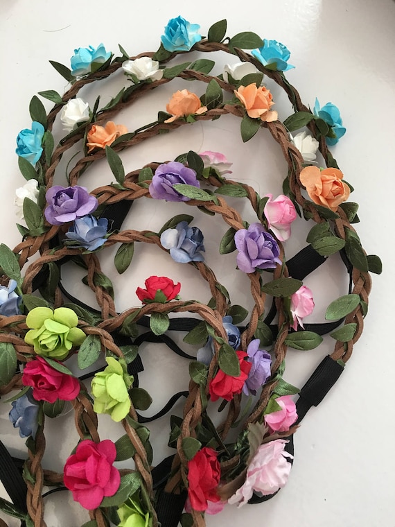bohemian flower crown