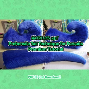 Premium Tutorial: Prehensile Tail Technique for Fursuits image 1