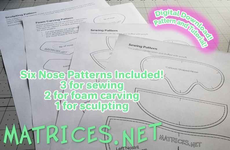 Pattern and Tutorial: All About Fursuit Noses image 4