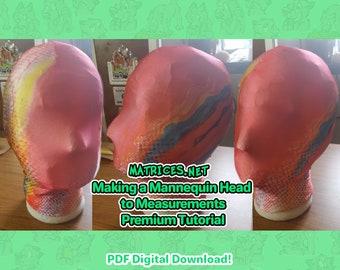 Tutorial Premium: Realizzare una testa di manichino su misura