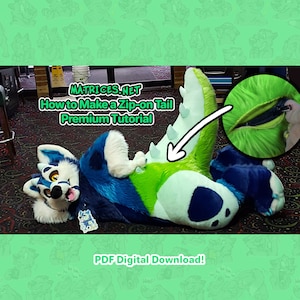Premium Tutorial: How to Make a Zip-on Tail!