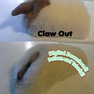 Pattern and Tutorial: Retractable Claws for Fursuits image 3