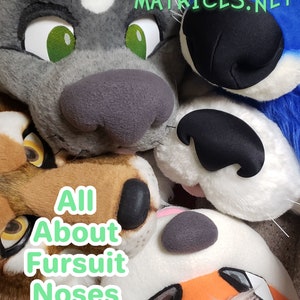 Pattern and Tutorial: All About Fursuit Noses image 7