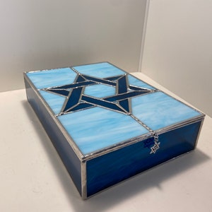 Star of David Keepsake Box, Magen Box - Bar Mitzvah - Bat Mitzvah ...