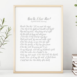 How Do I Love Thee? | Downloadable Art Print