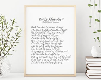 How Do I Love Thee? | Downloadable Art Print