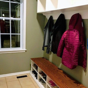 Currently Unavailable-- Two Piece Hall Tree/Mudroom Storage/ Lockers