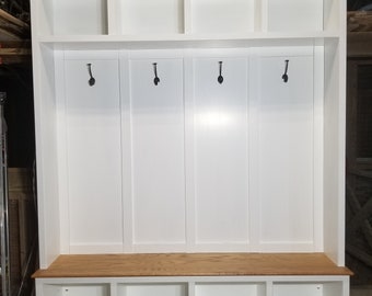 Currently Unavailable-- Mudroom Cubbie/ Bench / Locker/ Halltree