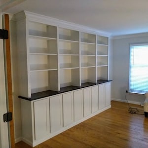 Currently Unavailable-- Custom Built Bookcase/ bookshelves (Hand Delivery options available)