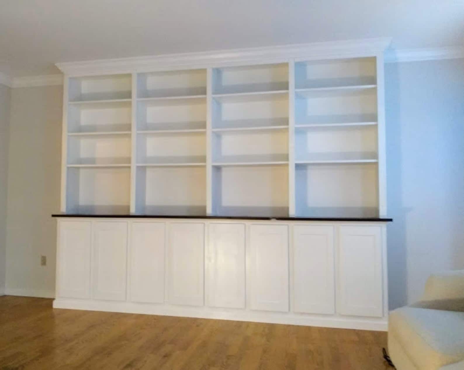 Custom Build Bookcase Currently Unavailable-- Custom Built Bookcase/ Bookshelves (hand ...